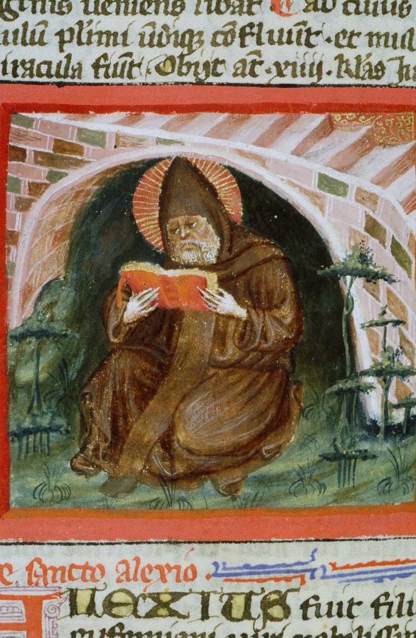 来自布鲁日Legenda Aurea的Gen 1111 Page女士，电话：c.1400-10 作者 佛兰芒学校