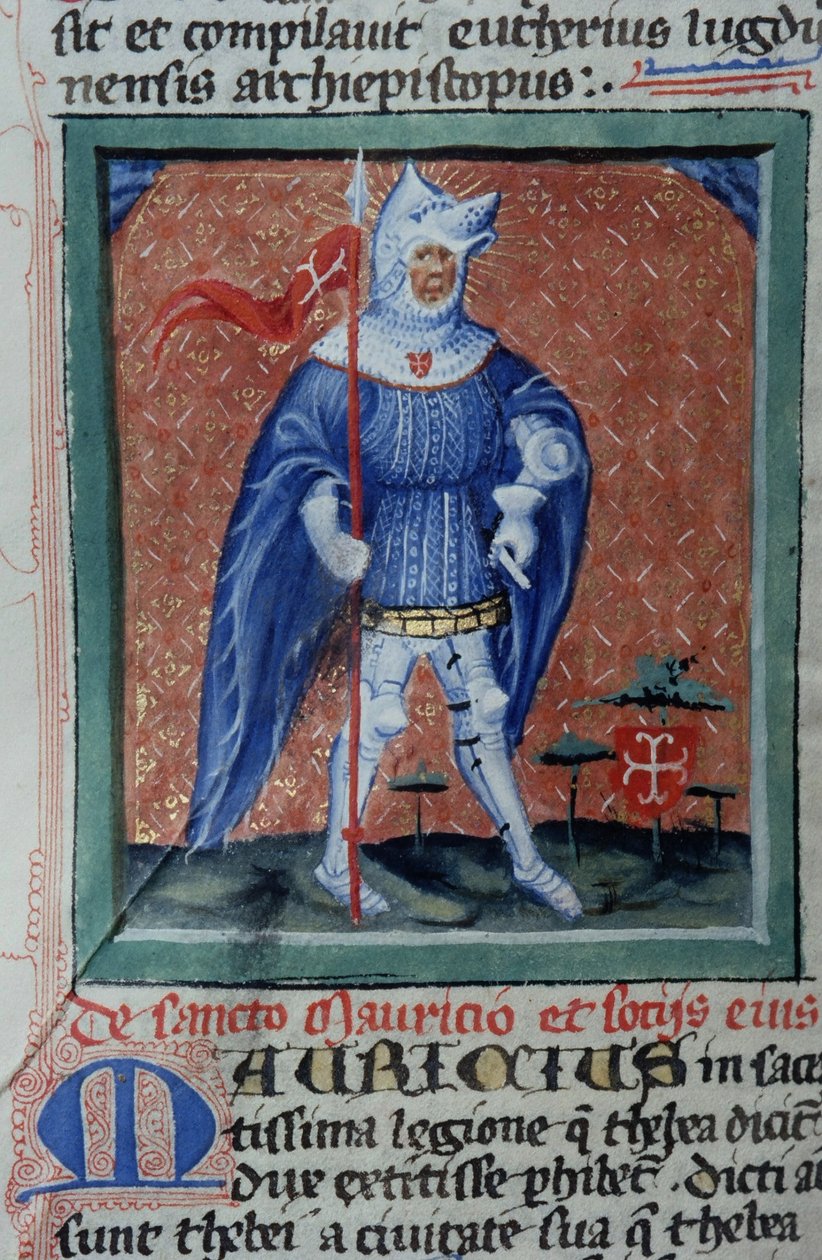 来自布鲁日Legenda Aurea的Gen 1111 Page女士，电话：c.1400-10 作者 佛兰芒学校