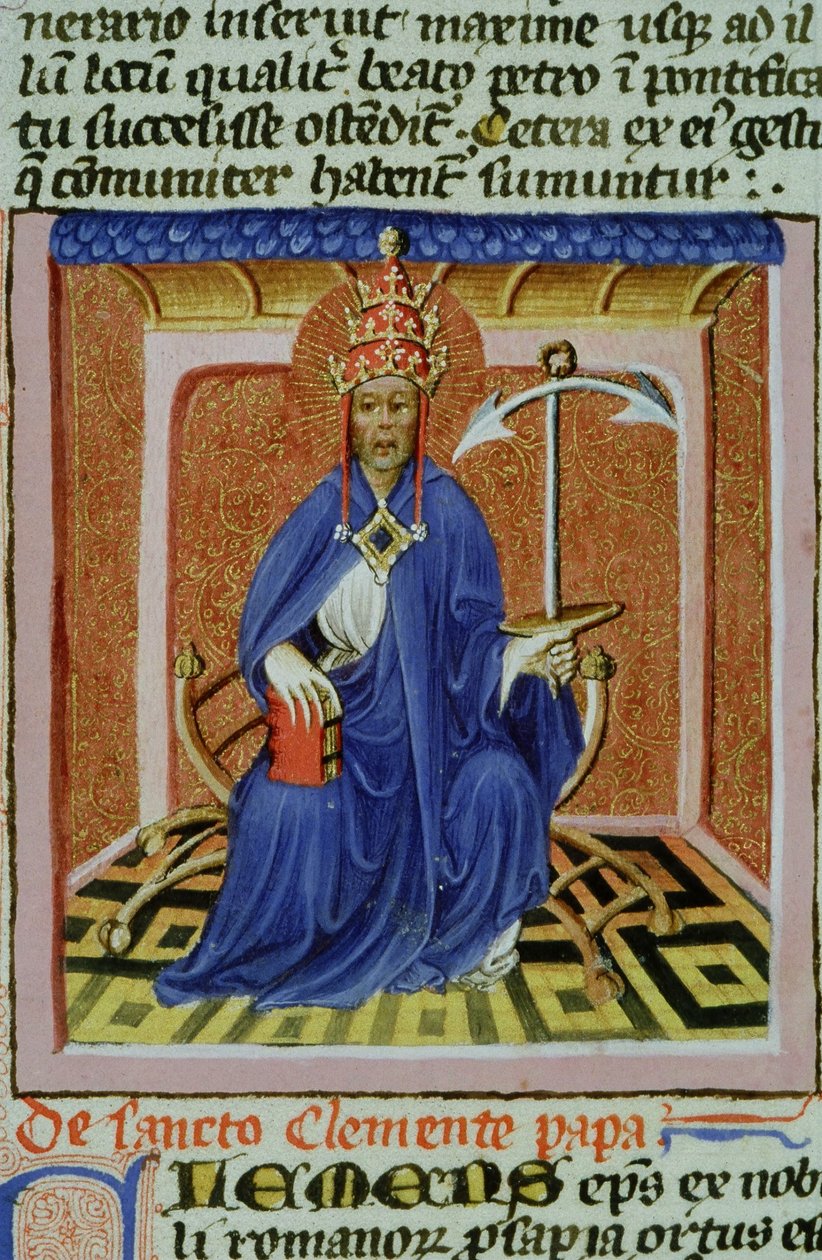来自布鲁日Legenda Aurea的Gen 1111 Page女士，电话：c.1400-10 作者 佛兰芒学校