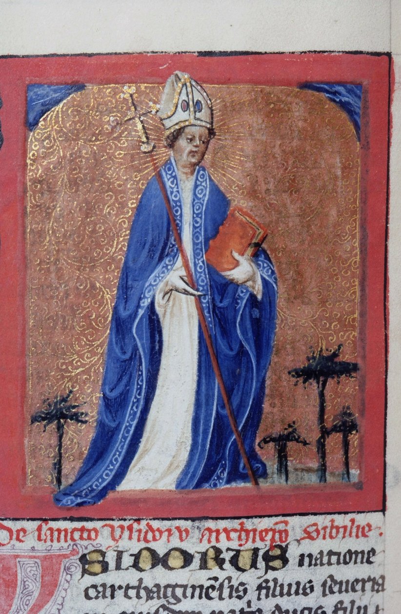 来自布鲁日Legenda Aurea的Gen 1111 Page女士，电话：c.1400-10 作者 佛兰芒学校