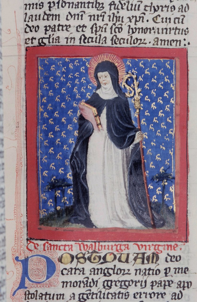 来自布鲁日Legenda Aurea的Gen 1111 Page女士，电话：c.1400-10 作者 佛兰芒学校
