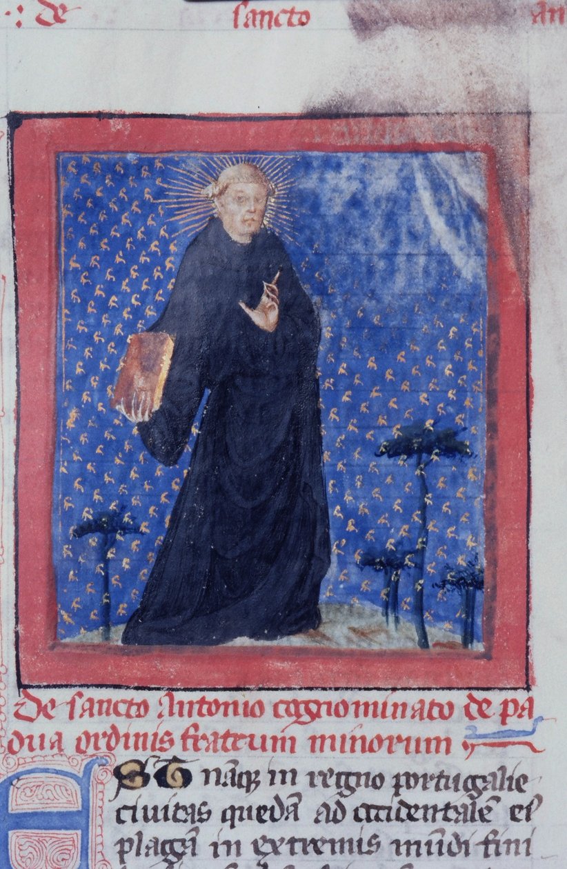 来自布鲁日Legenda Aurea的Gen 1111 Page女士，电话：c.1400-10 作者 佛兰芒学校