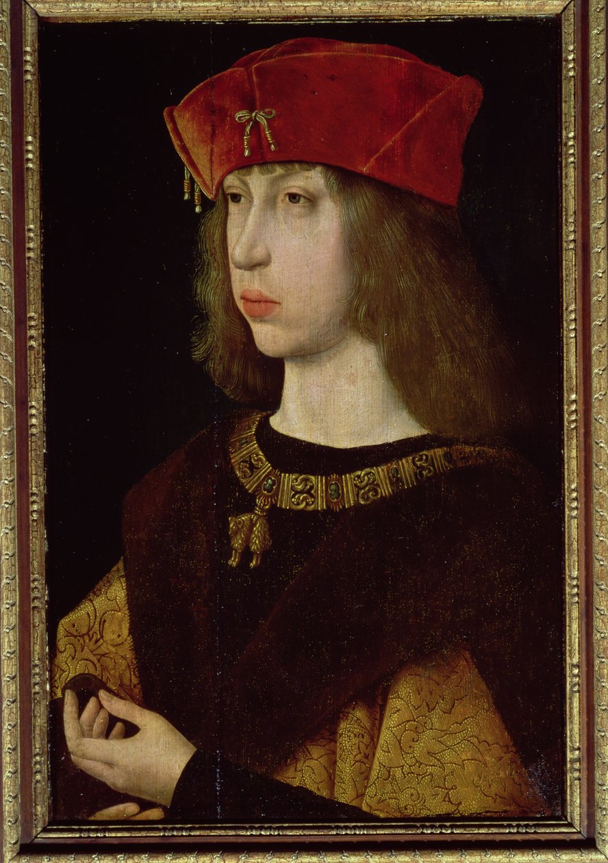 Philip the Handsome（1478-1506）的肖像 作者 佛兰芒学校