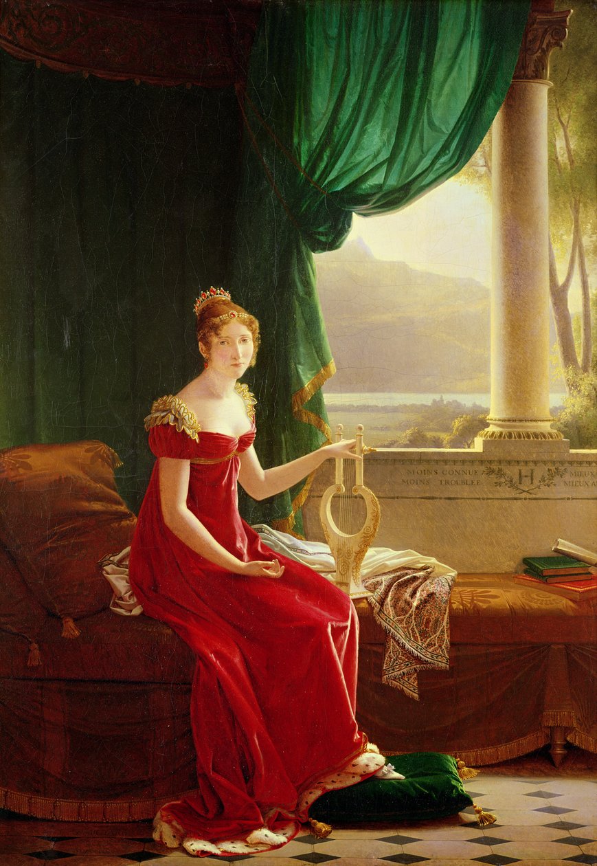 Hortense de Beauharnais（1783-1837） 作者 弗洛里·弗朗索瓦·理查德