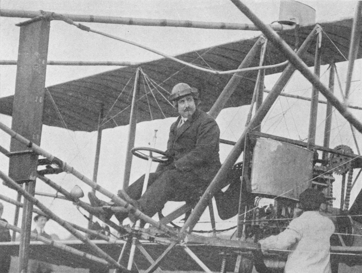 塞缪尔·富兰克林·科迪（Samuel Franklin Cody），美国航空先驱，1913年，1934年 作者 飞行照片
