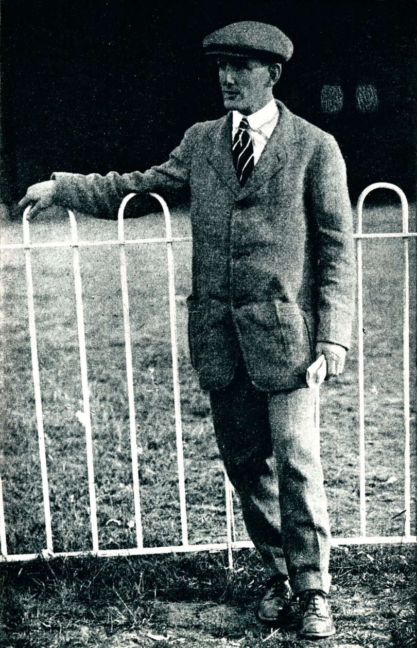 可怕的粉碎事件的幸存者：Caudron专家Sydney Pickles先生，1913年-1934年 作者 飞行照片