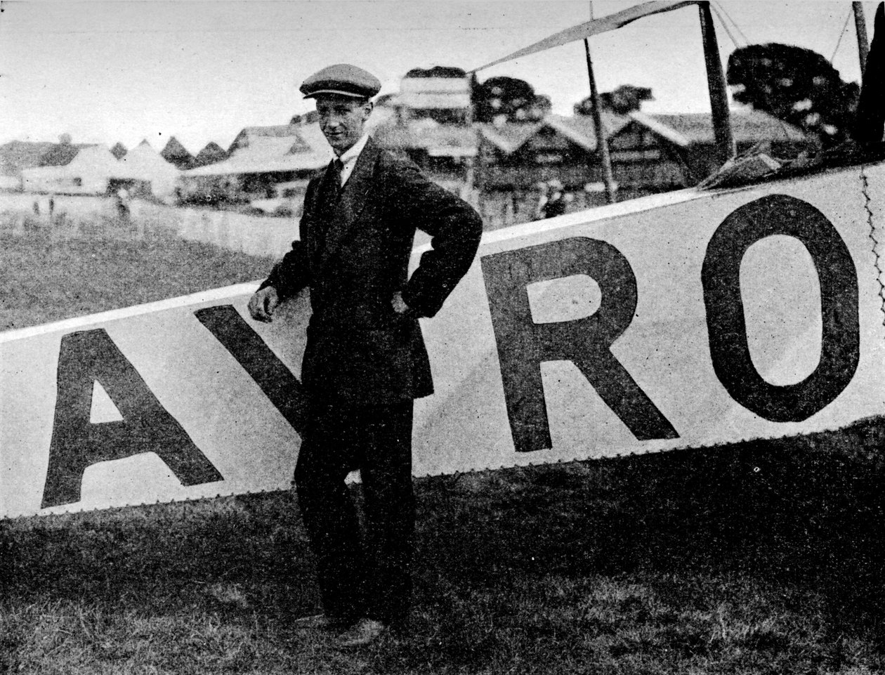 空中德比：Avro飞行员FP雷纳姆先生，1913年，1934年。 作者 飞行照片