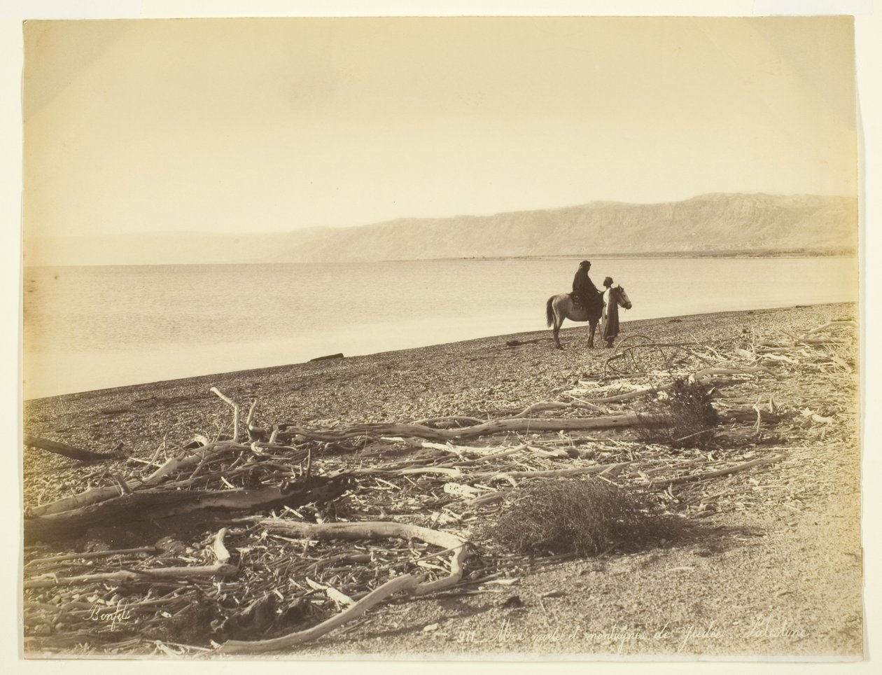 Mer Morte et Montagnes de Judée.巴勒斯坦（死海和犹太山，巴勒斯坦） 作者 菲利克斯邦菲尔斯