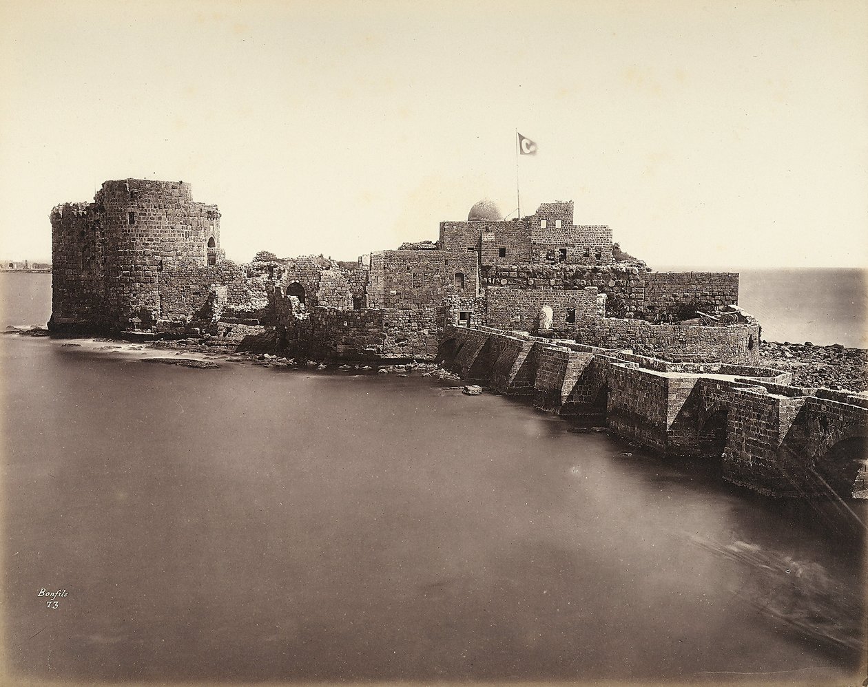 View of a fortress on the sea 作者 菲利克斯邦菲尔斯