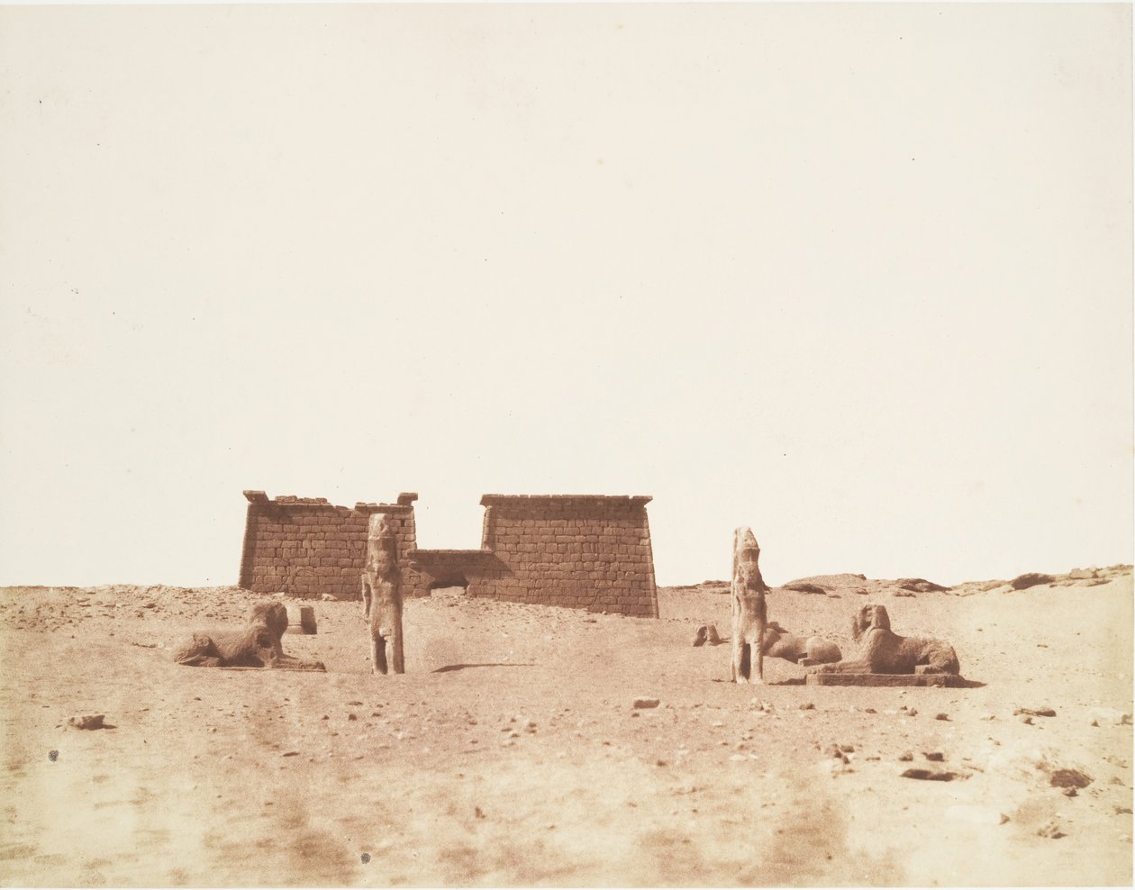 Sébôuah，《圣殿总观》，1851年出版。 作者 费利克斯·泰纳德