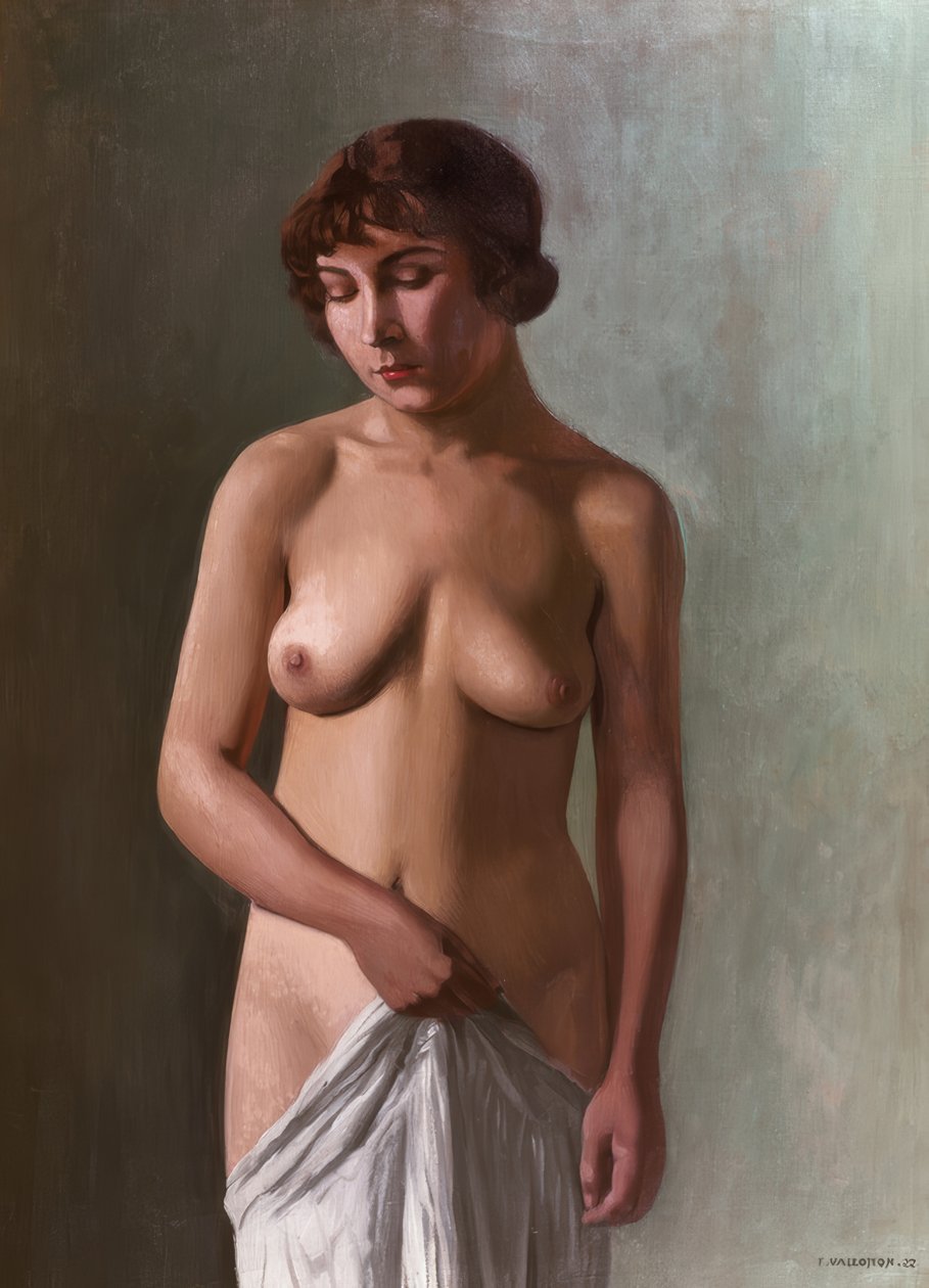 站立的少女 作者 费利克斯·瓦尔洛顿