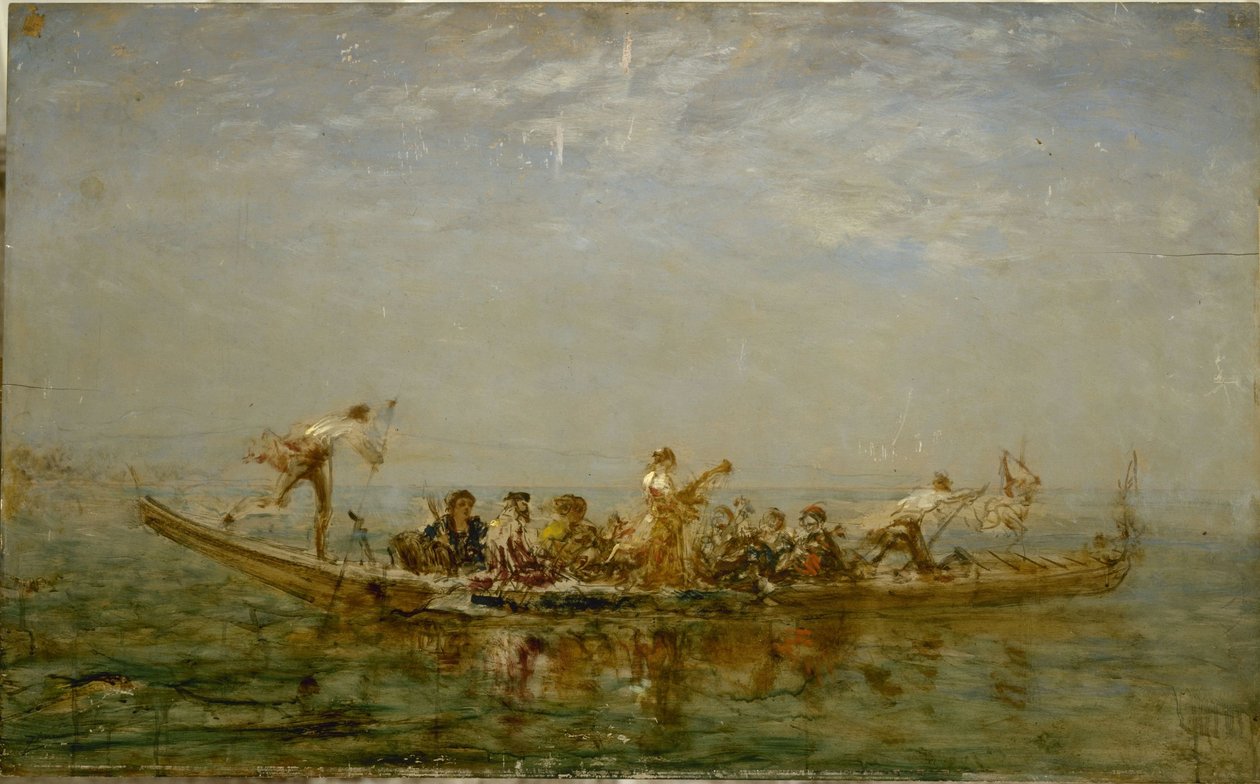凯歌》，1880 至 1890 年间（木板油画） 作者 费利克斯·齐姆