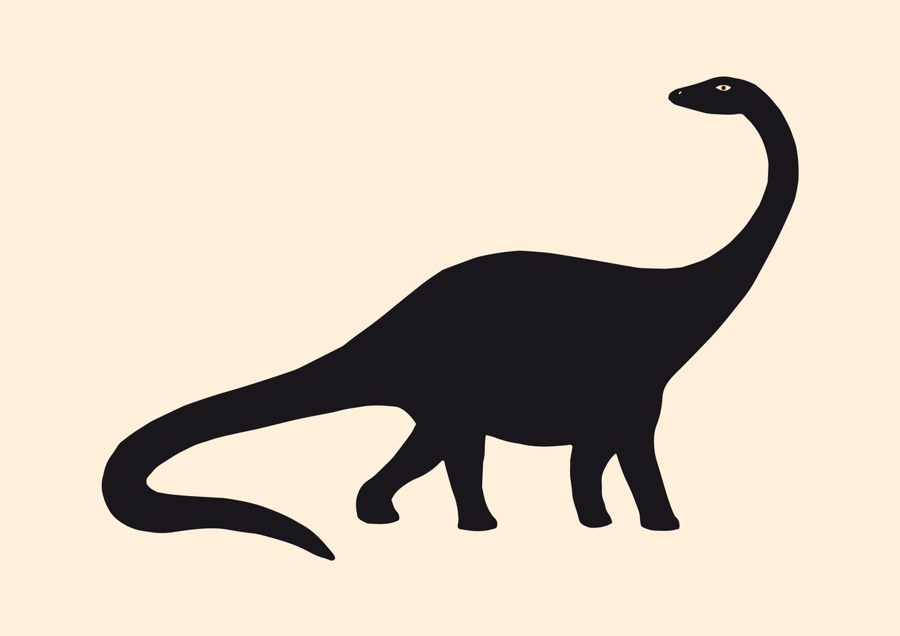 Diplodocus, 2020 (数字) 作者 弗洛伦德·博达特