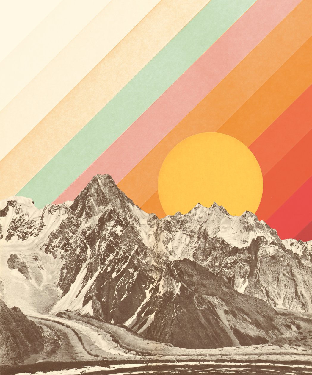 Mountainscape 1 作者 弗洛伦德·博达特