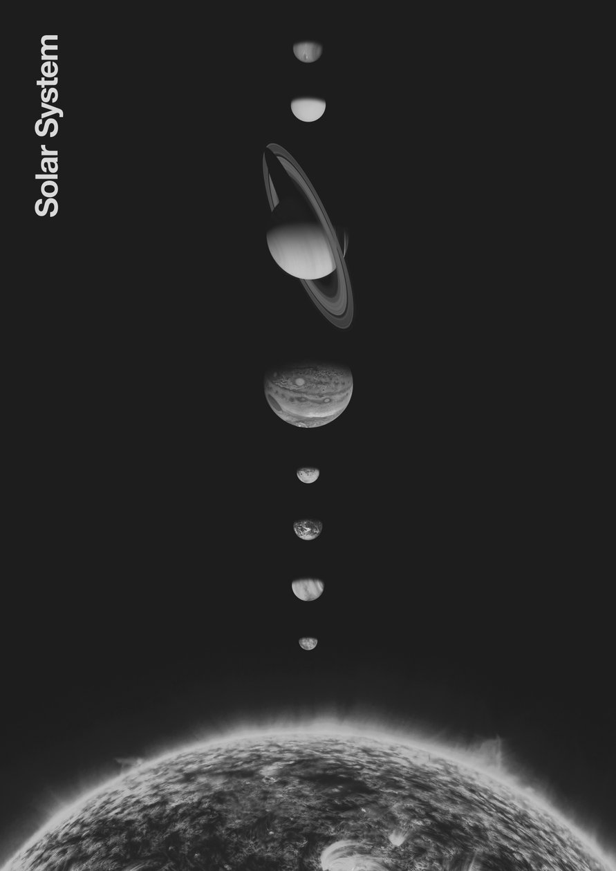 太阳系 - 最小，2023 年（数字） 作者 弗洛伦德·博达特