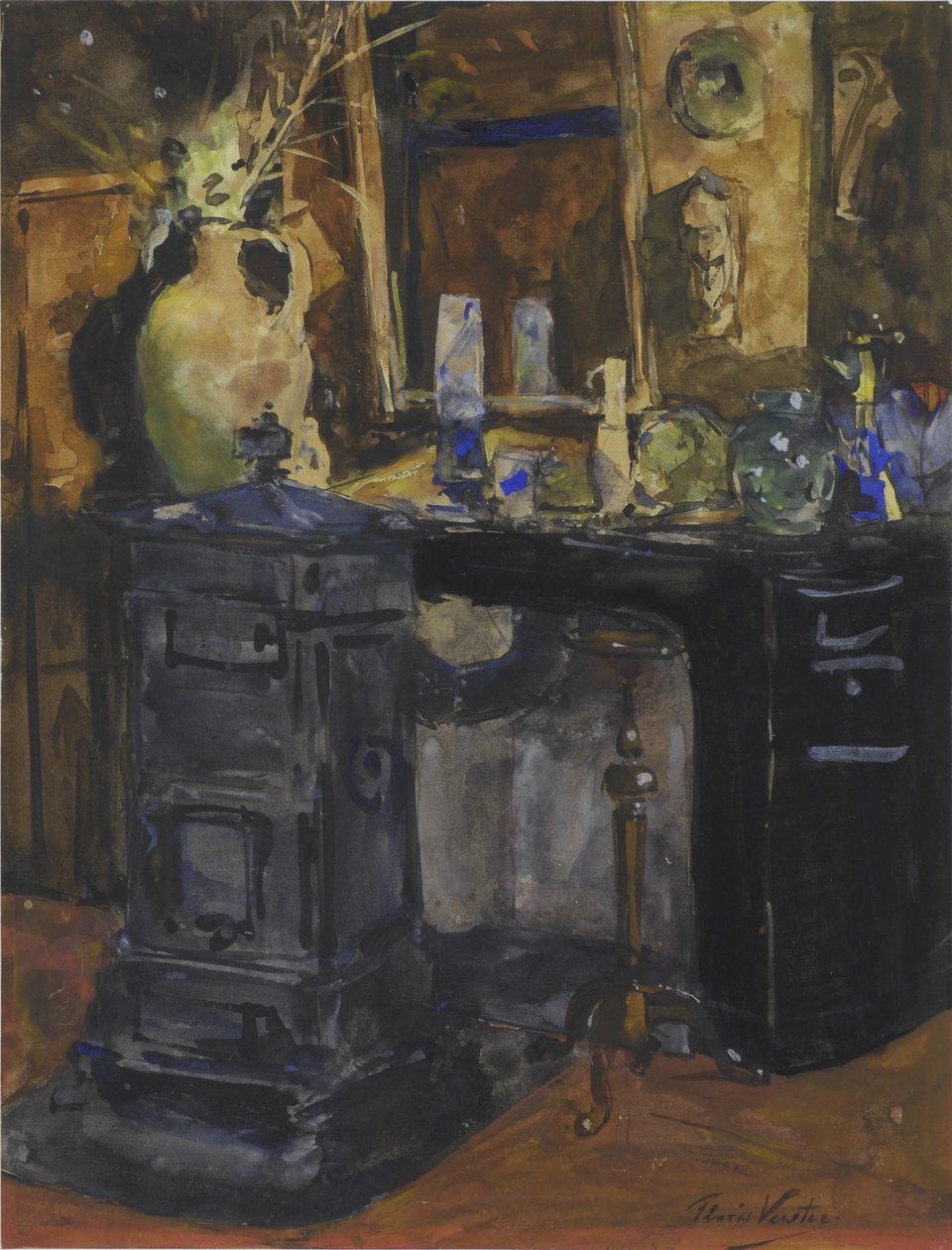 面对Floris Verster.nEnglish的工作室：观看Floris Verster.n的工作室 作者 弗洛里斯·韦斯特（Floris Verster）