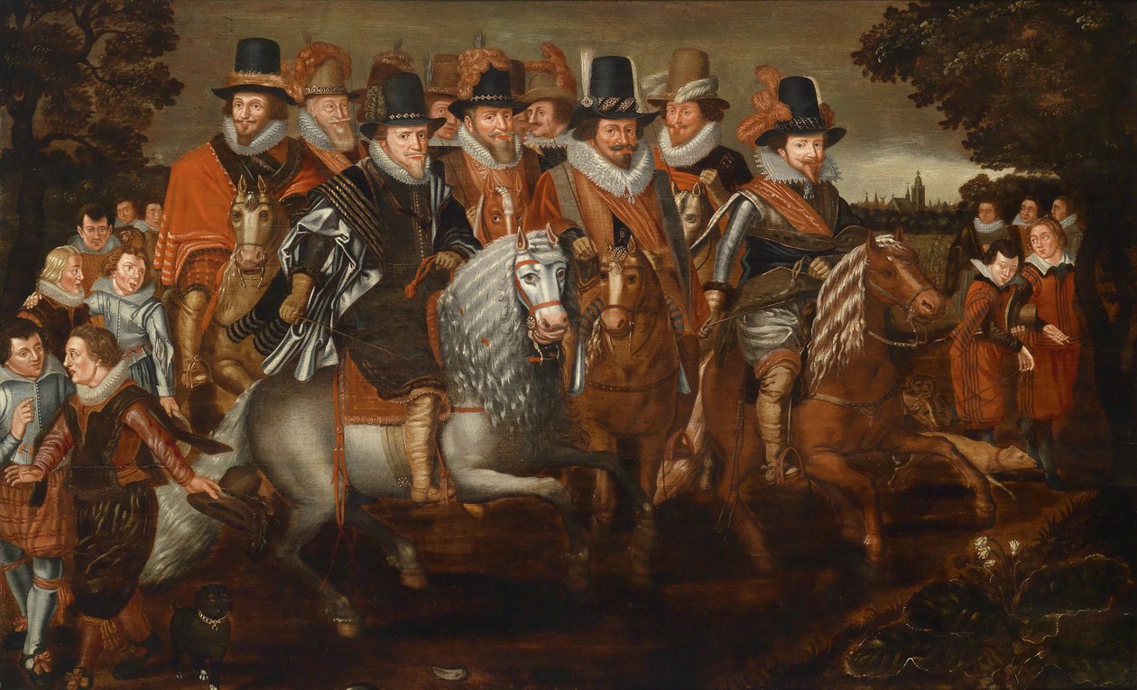 Moritz（1567-1625），Philipp Wilhelm（1558-1618），Friedrich Heinrich（1584-1647） 作者 追随者Adriaen van de Venne
