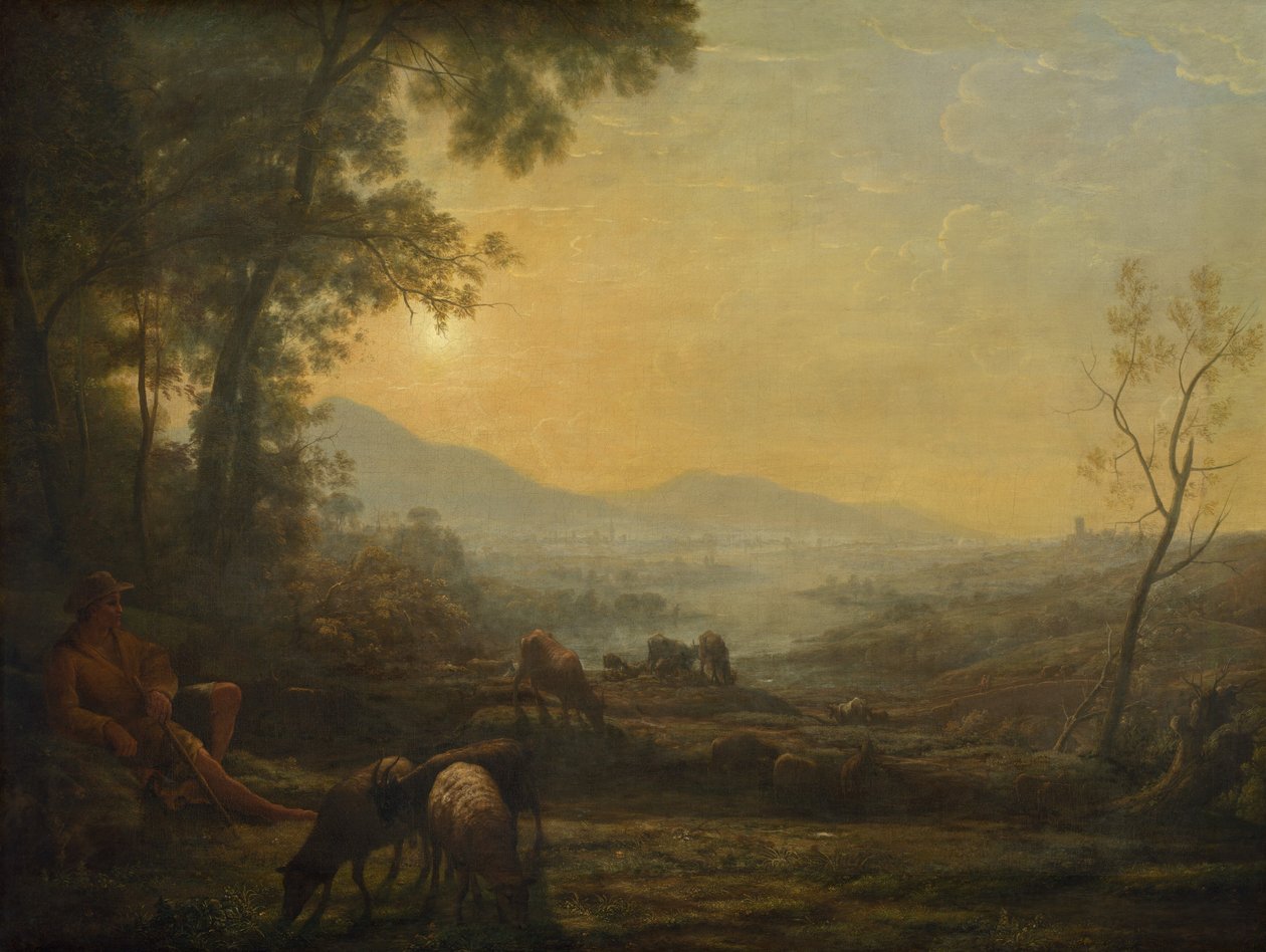 牧民 作者 克劳德·洛兰（Claude Lorrain）的追随者