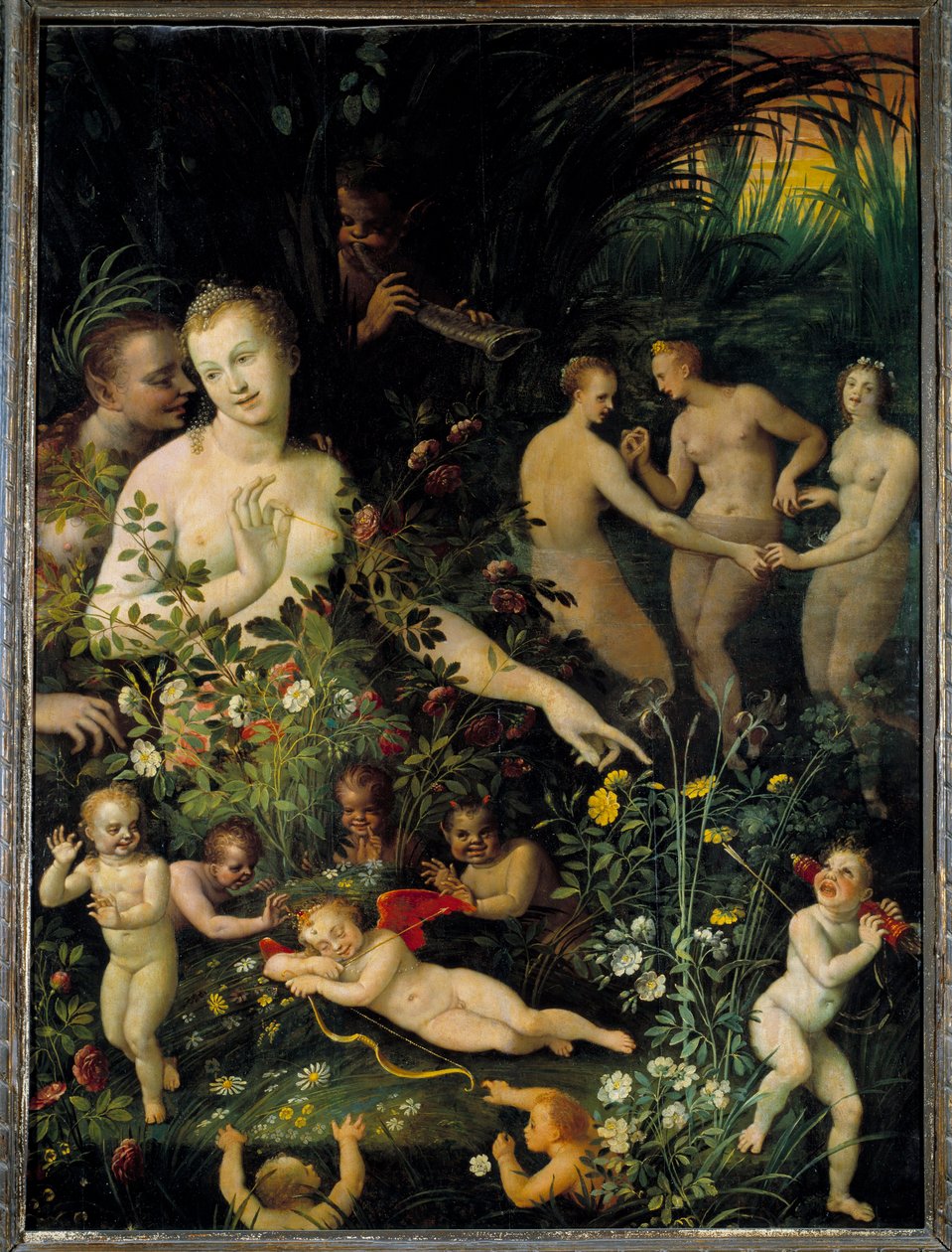 Allegorie，16世纪枫丹白露学校的Allegorie de l
