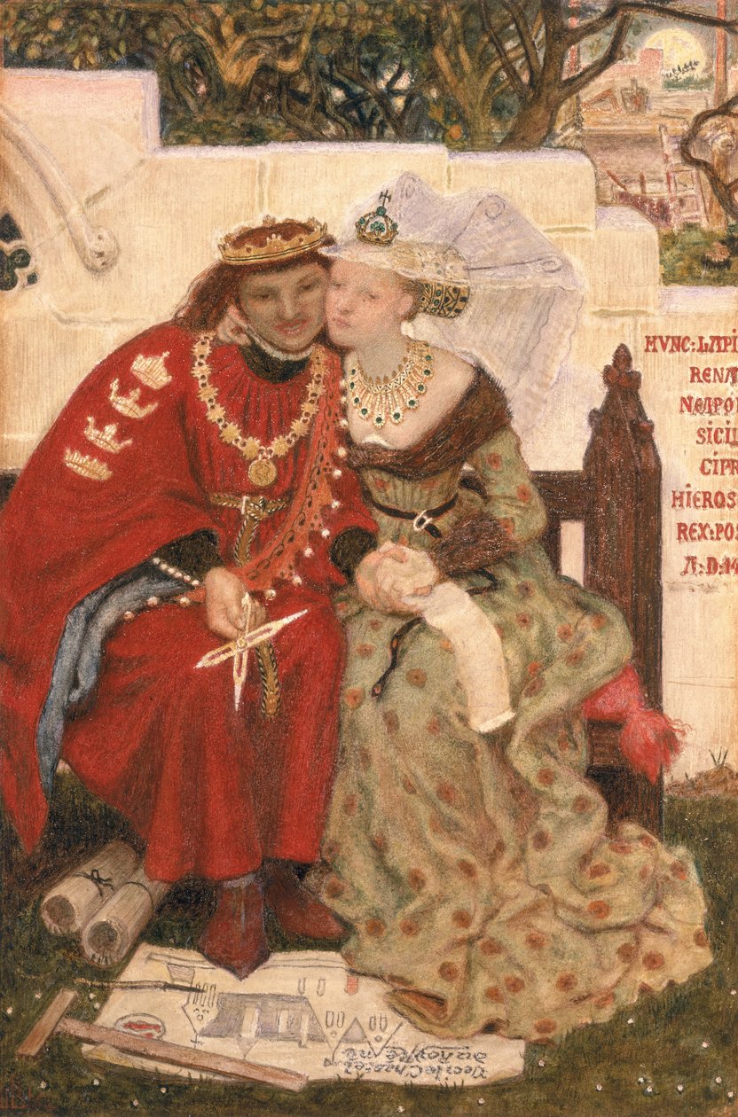 King Renes Honeymoon（纸上的wc） 作者 福特·马多克斯·布朗
