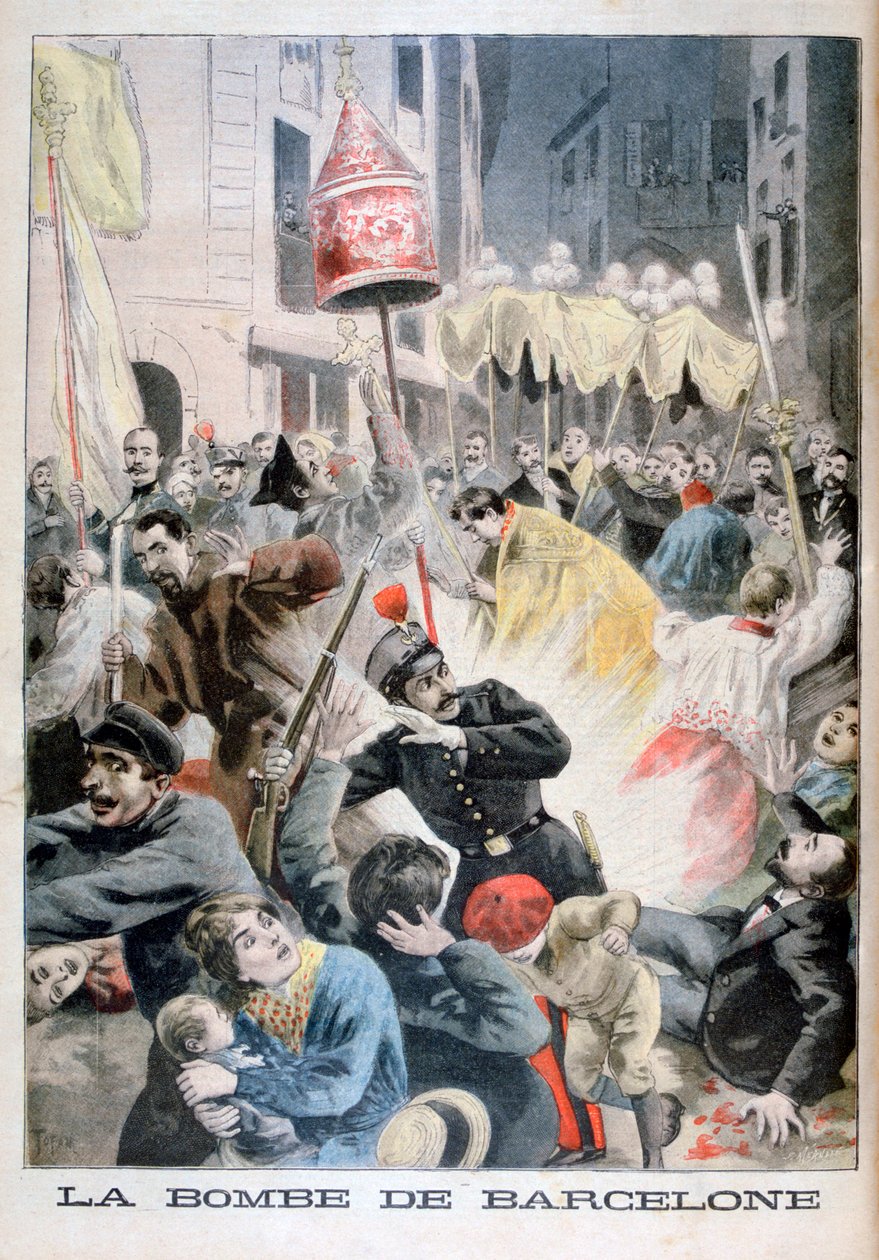 1896年在巴塞罗那炸弹 作者 福尔莫内