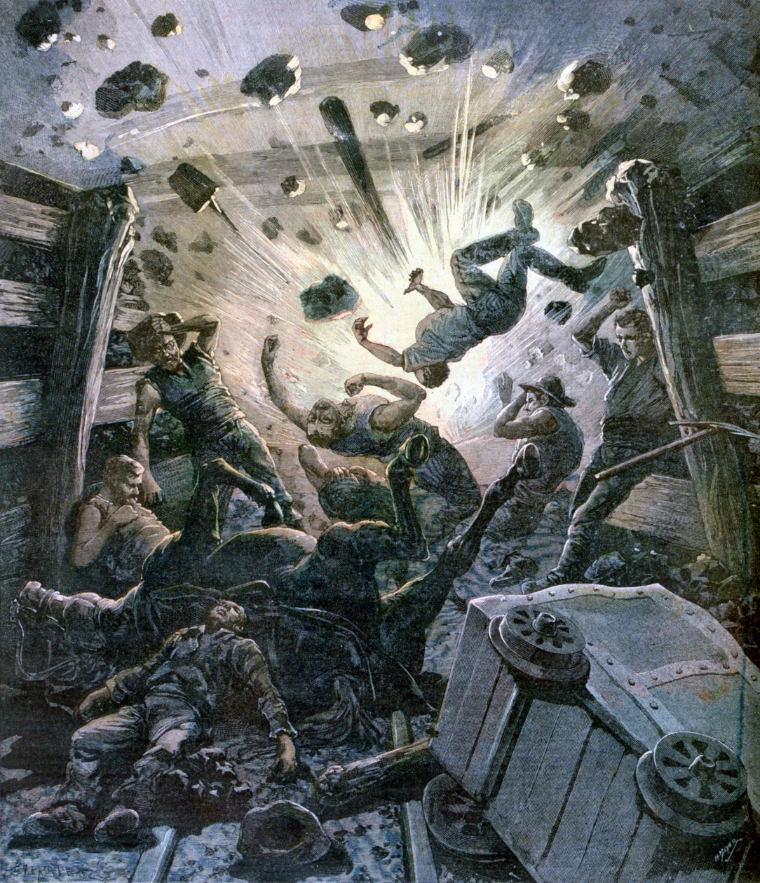 1892年法国的一场潮湿的爆炸 作者 福尔莫内