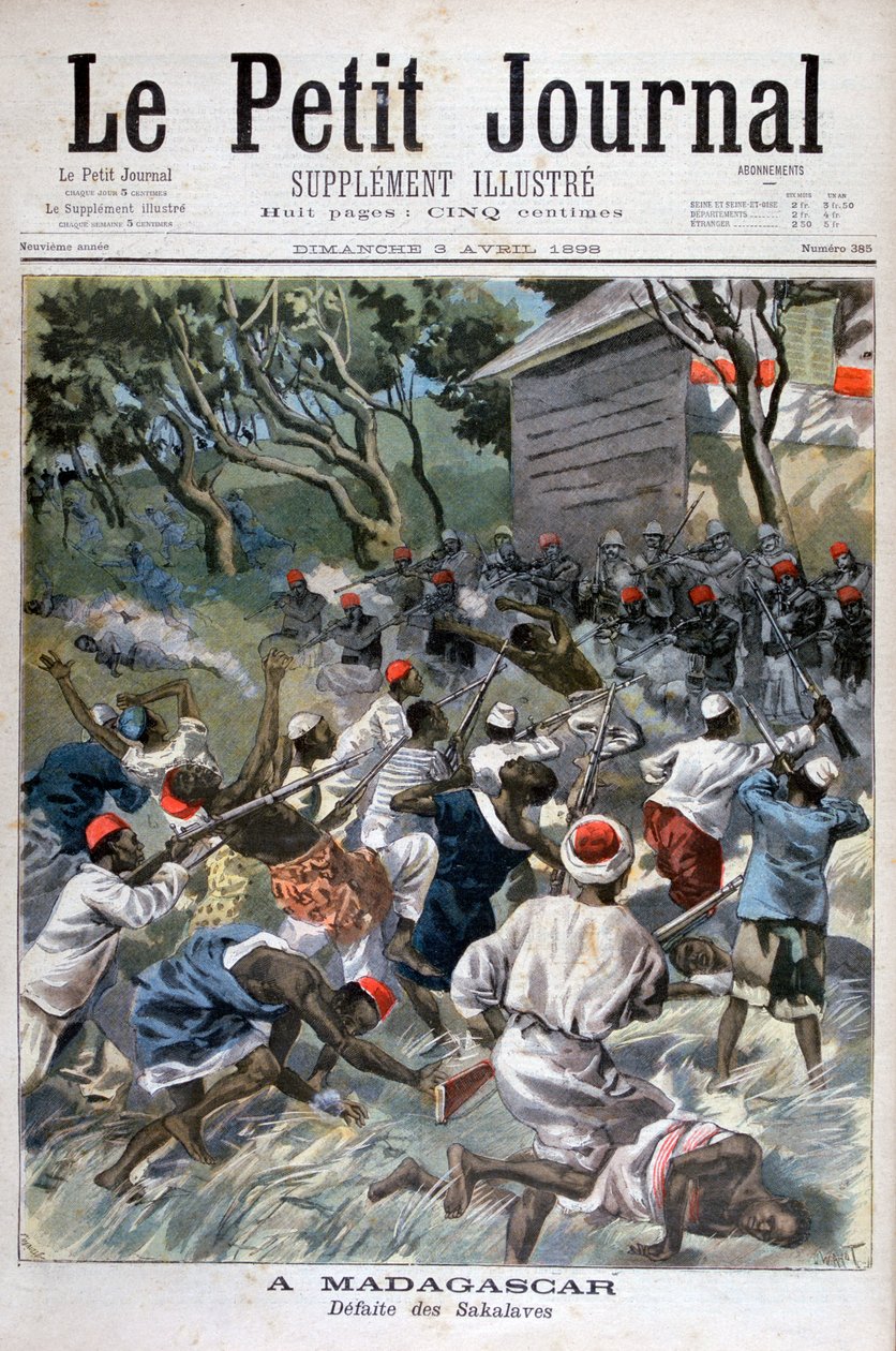 马达加斯加Sakalava的失败，1898年 作者 福尔莫内