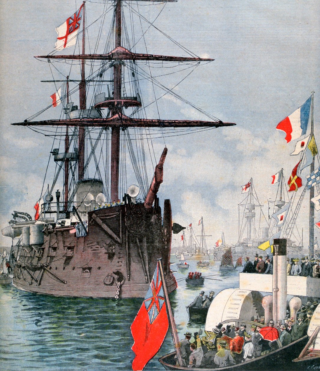 法国朴次茅斯在朴茨茅斯港，1891年 作者 福尔莫内