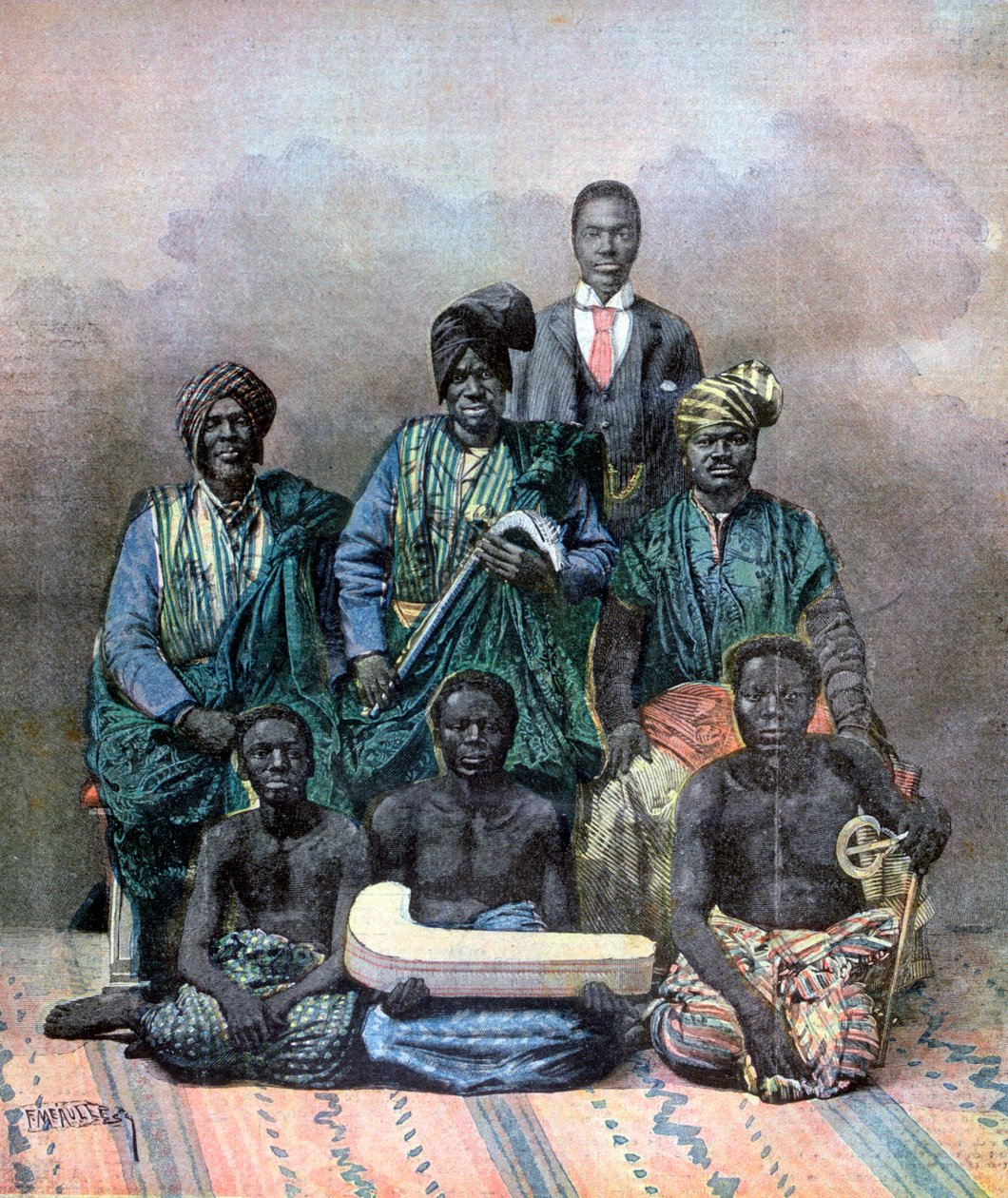 达荷美国王Behanzin，1893年 作者 福尔莫内