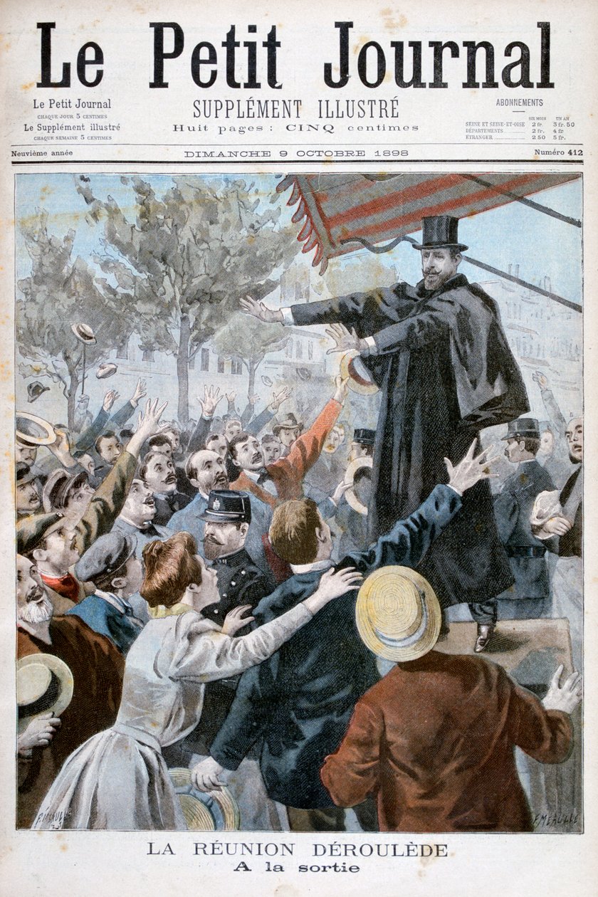 保罗·德鲁埃德（PaulDéroulède），法国作家兼政治家，1898年。 作者 福尔莫内