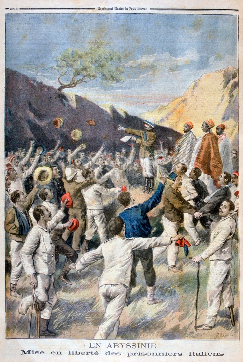 1896年，阿比西尼亚（Abyssinia）摆脱了意大利囚犯的命运 作者 福尔莫内