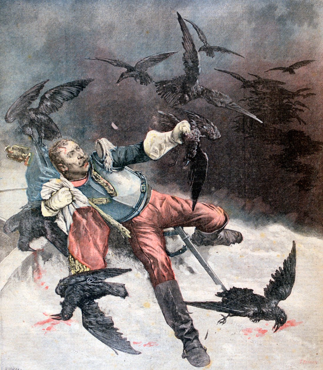 渡鸦，1890年 作者 福尔莫内
