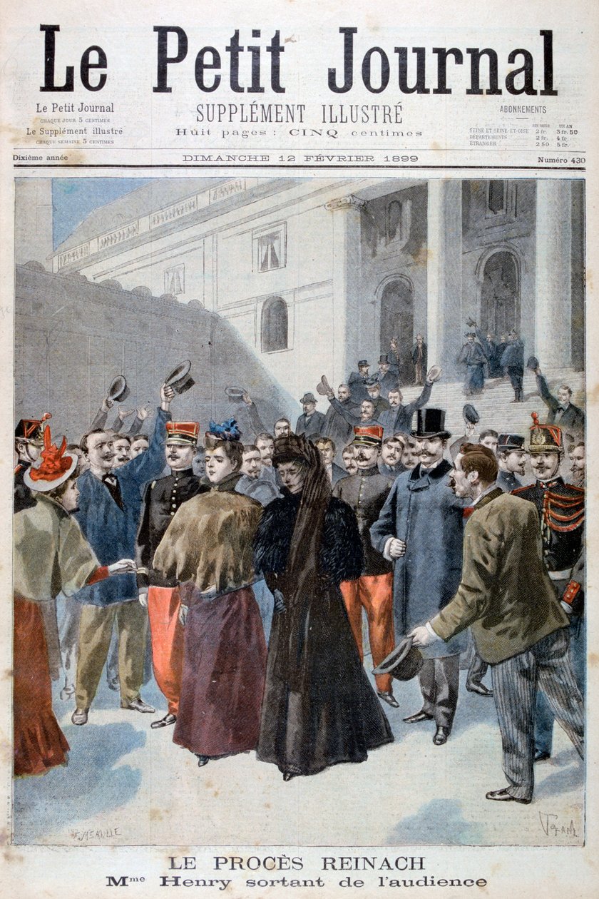 雷纳赫审判（Reinach Trial），1899年 作者 福尔莫内