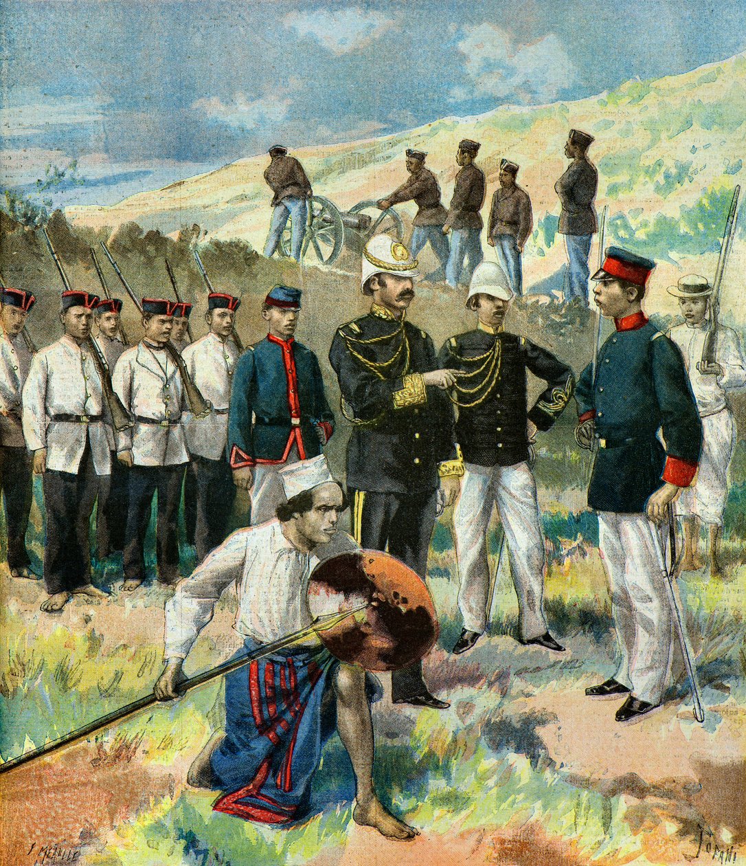 1895 年，马达加斯加的 L