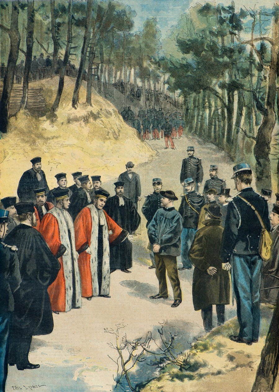 1897 年利穆尔药剂师谋杀案再现（版画） 作者 路易斯·莫厄尔财富