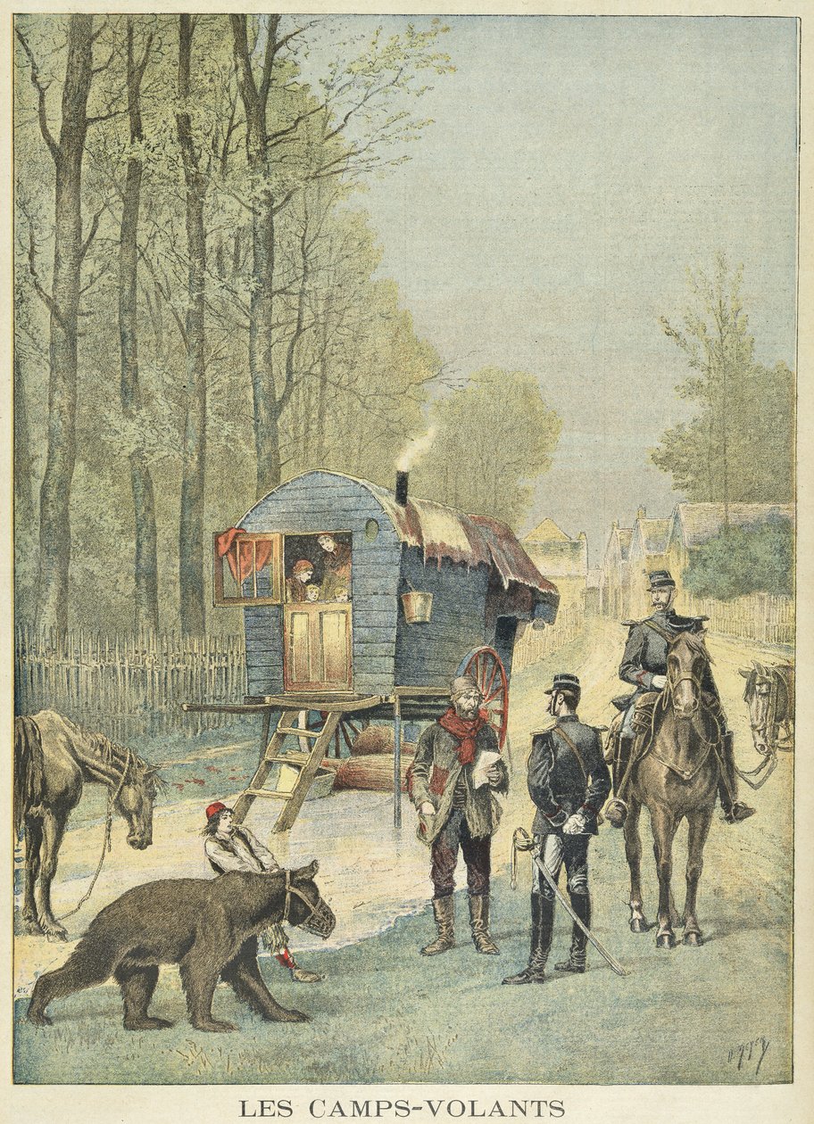 法国旅行者普查，来自&39;Le Petit Journal&39;，1895年5月5日 作者 财富路易斯·米奥勒和亨利·梅尔