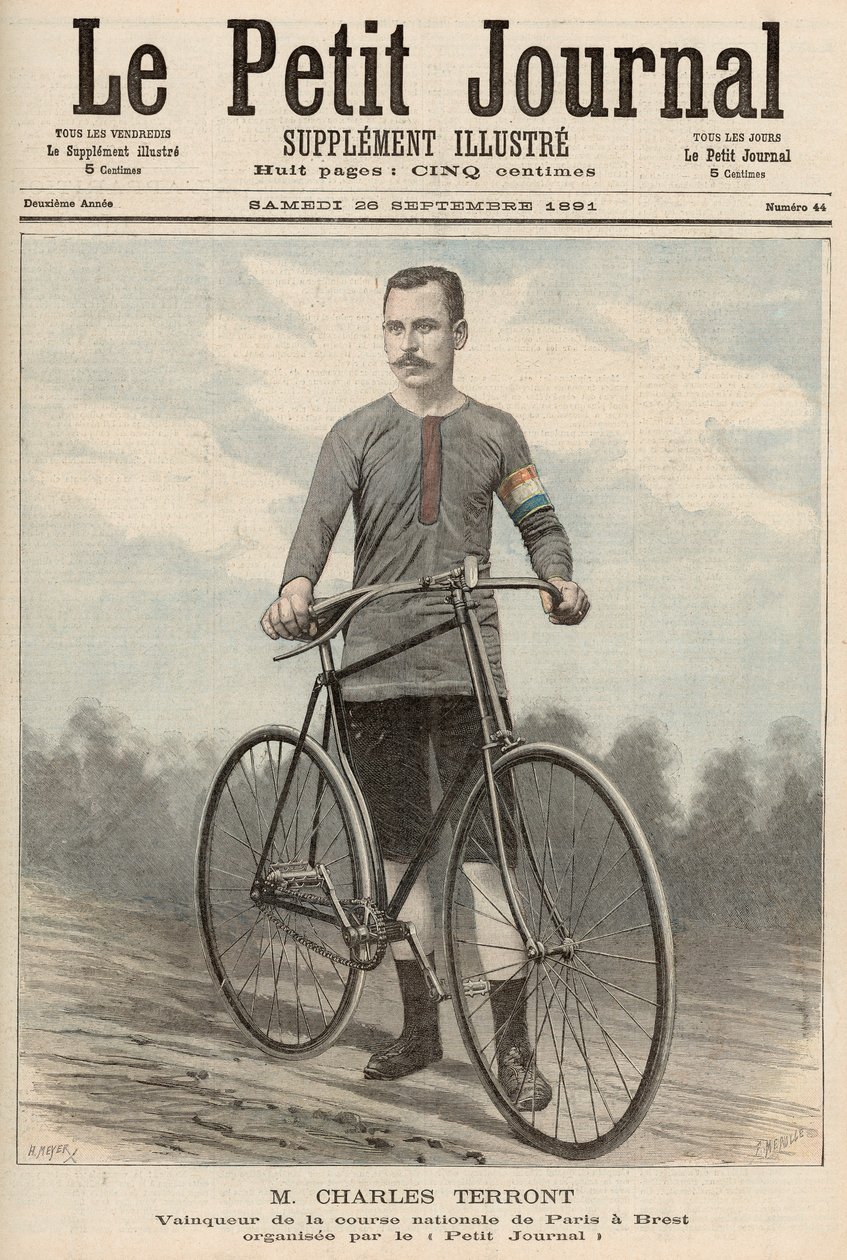 Charles Leront（1857-1932）来自&39;Le Petit Journal&39;，1891年9月26日 作者 财富路易斯·米奥勒和亨利·梅尔