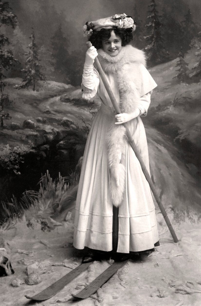 格蒂·米勒（Gertie Millar），1879-1952年，英国女演员，1906年。 作者 富勒姆和班菲尔德