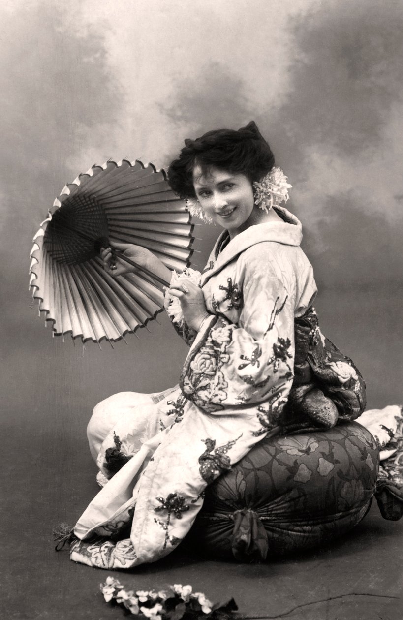 伊莎贝尔·杰伊（Isabel Jay），1879-1927年，歌剧歌手和女演员，1906年。 作者 富勒姆和班菲尔德