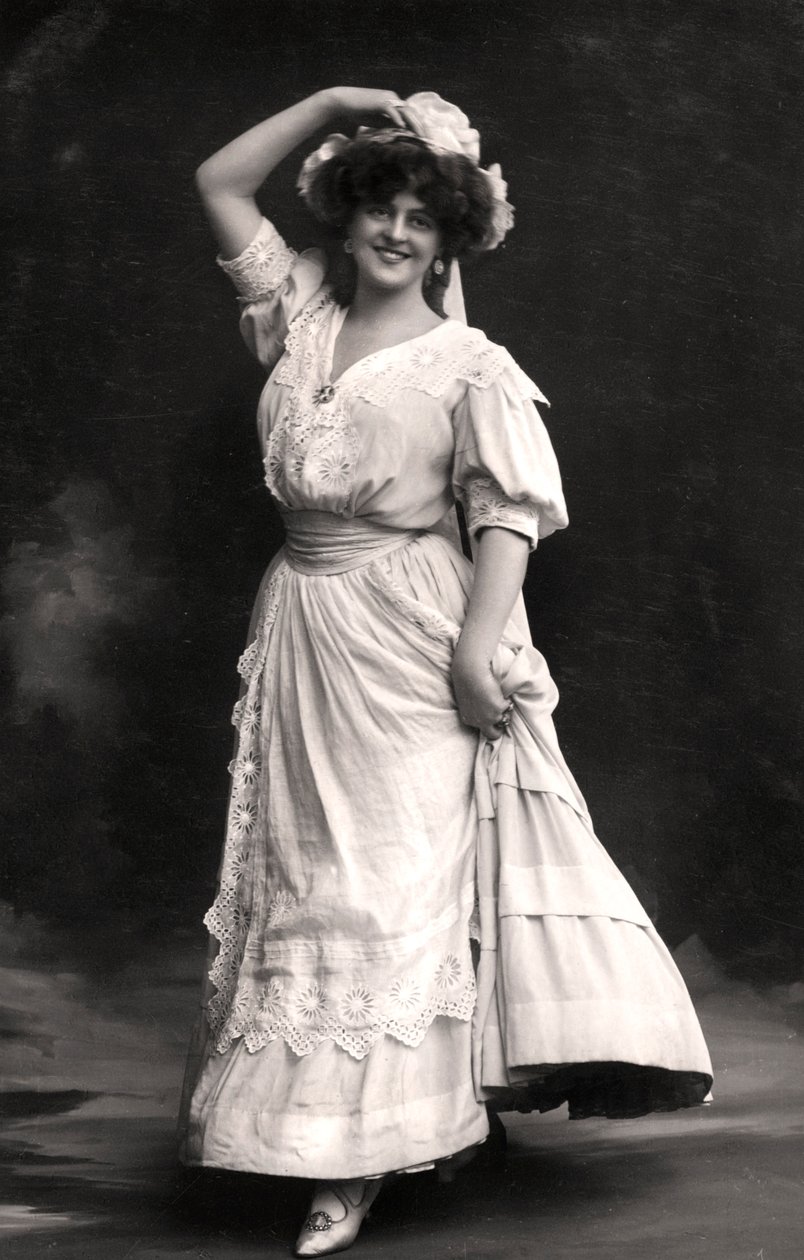 玛丽·斯图霍尔姆（Marie Studholme）1875-1930，英国女演员，1900年代。 作者 富勒姆和班菲尔德