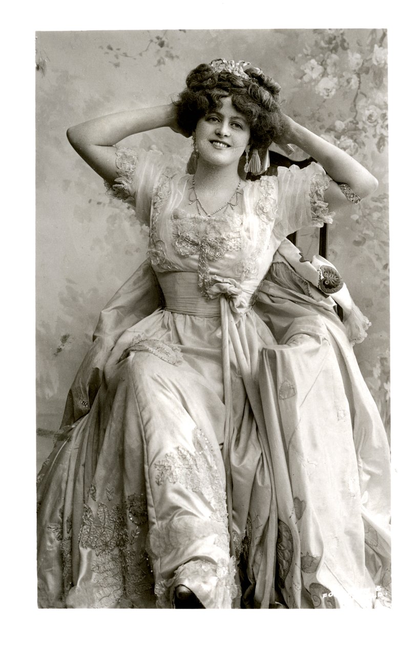 玛丽·斯图霍尔姆（Marie Studholme）1875-1930，英国女演员，1900年代。 作者 富勒姆和班菲尔德