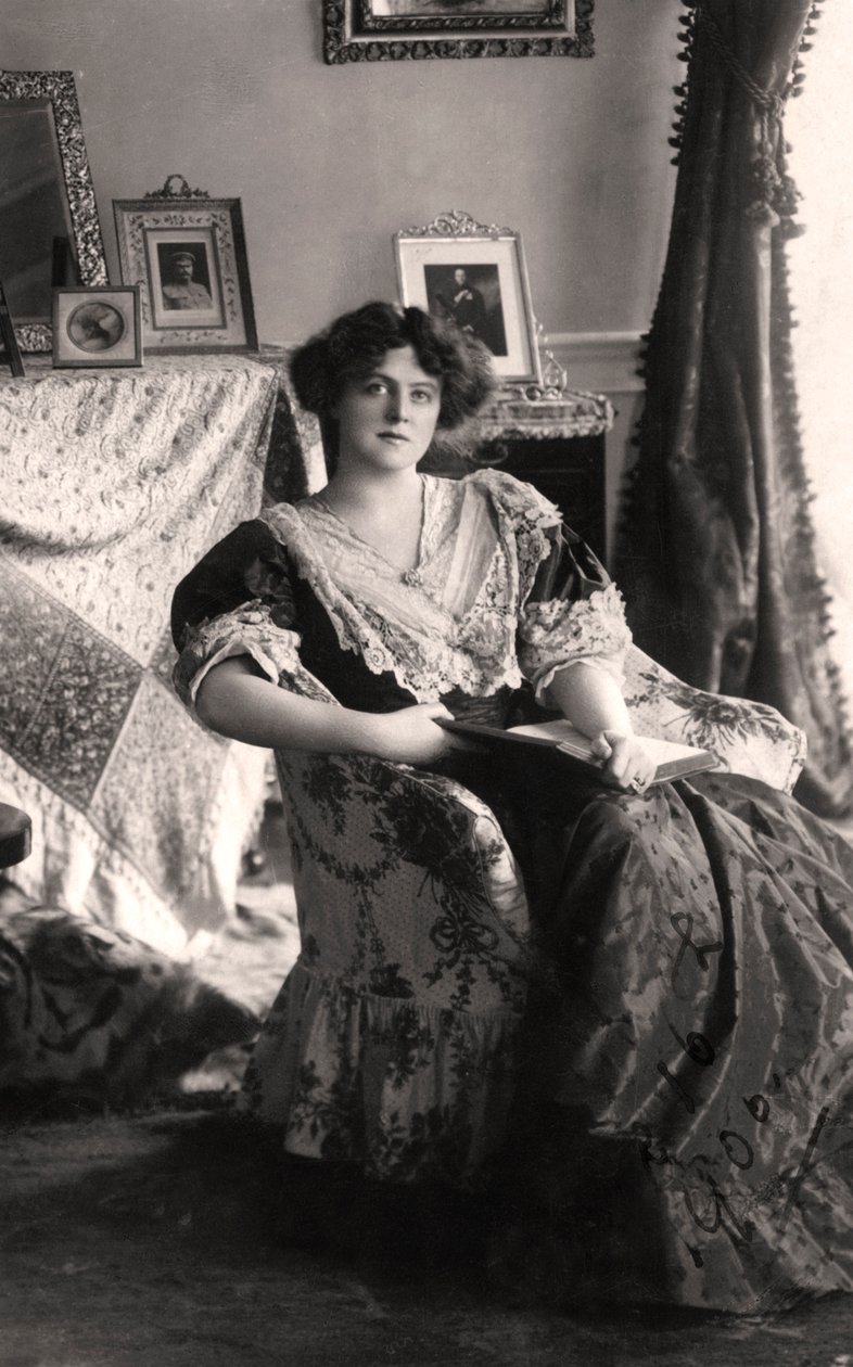 玛丽·斯图霍尔姆（Marie Studholme）1875-1930，英国女演员，1906年。 作者 富勒姆和班菲尔德