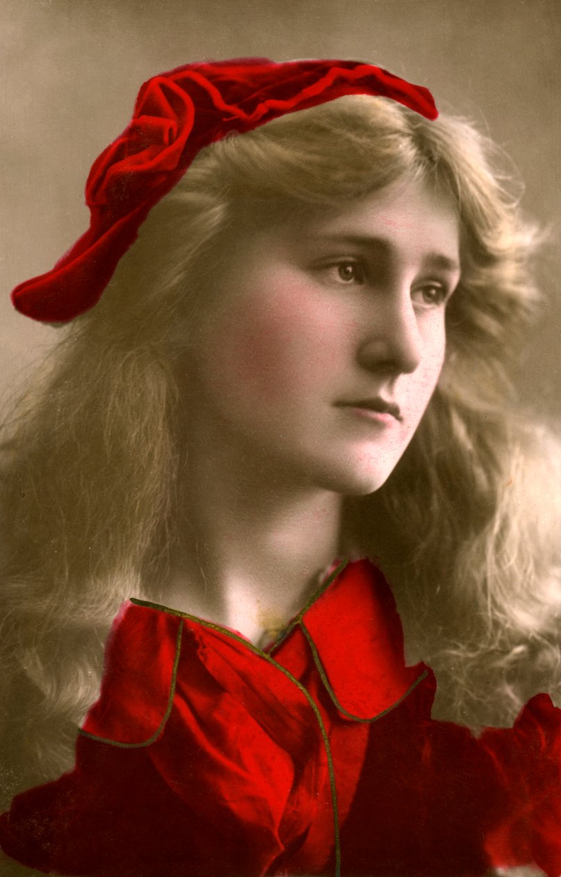 菲利斯·戴尔（Phyllis Dare），1890-1975年，英国女演员，1906年。 作者 富勒姆和班菲尔德