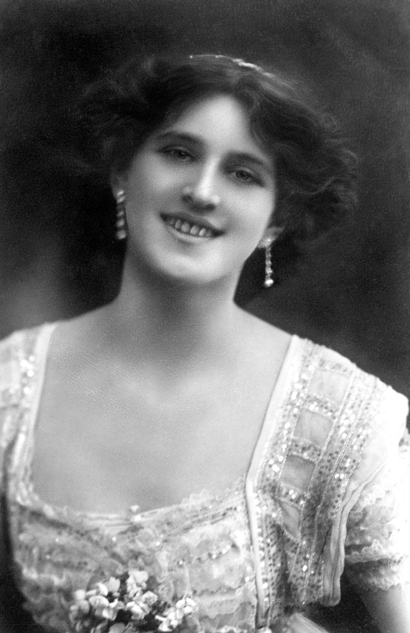 Zena Dare 1887-1975，英国女演员，1908年。 作者 富勒姆和班菲尔德