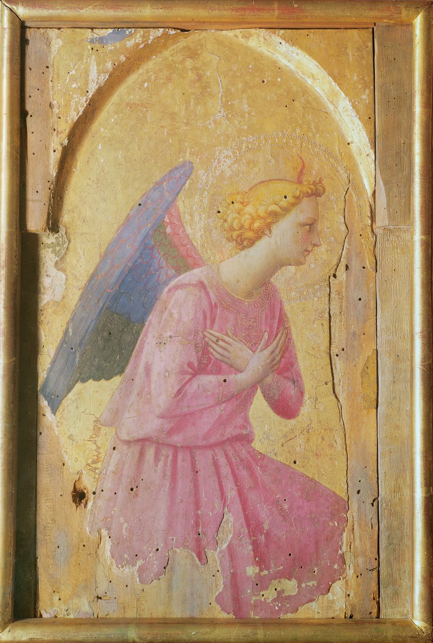 天使崇拜，c.1430-1440 作者 弗拉·安杰利科