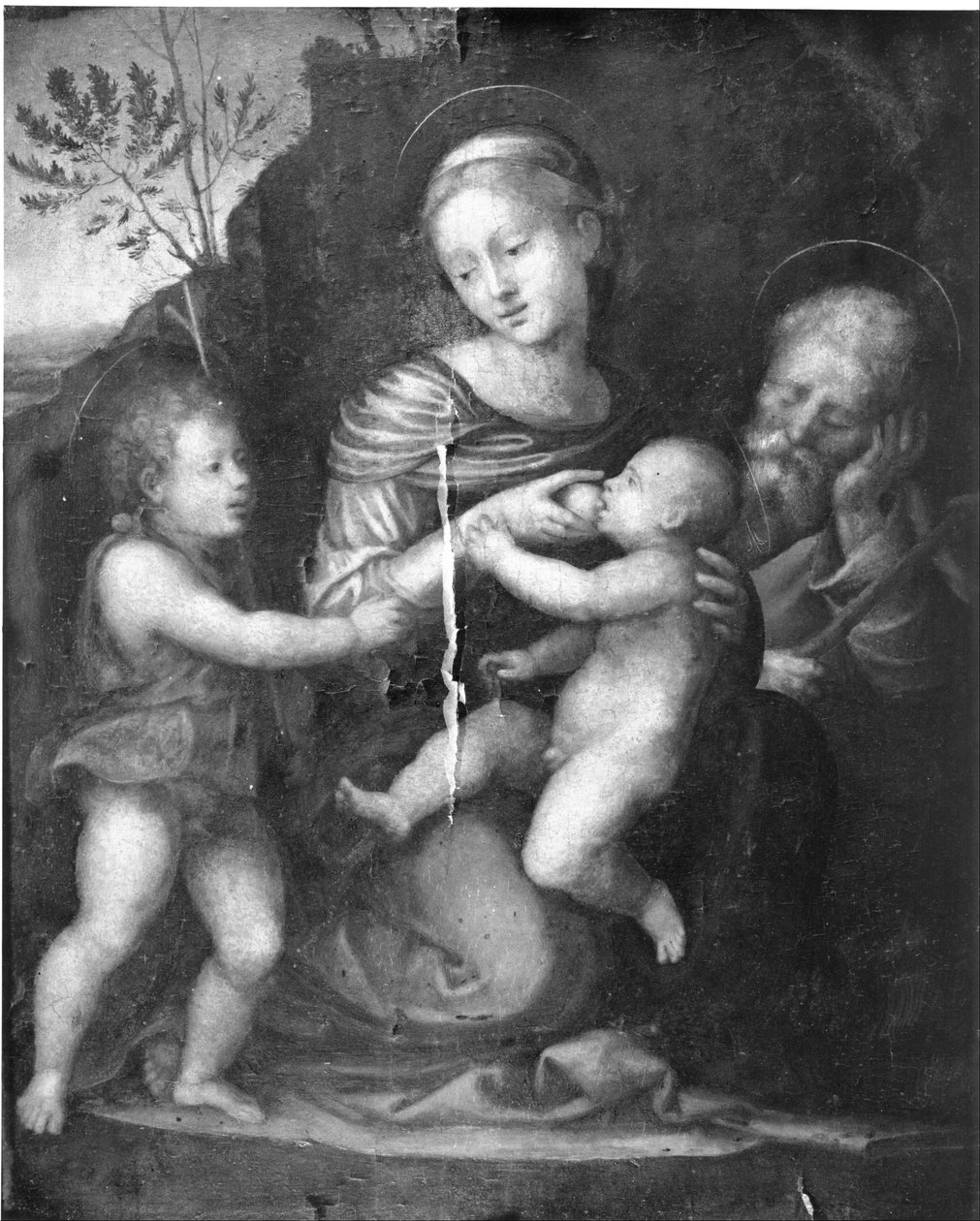 神圣家族与圣约翰 作者 巴托洛梅欧（Fra Bartolomeo）