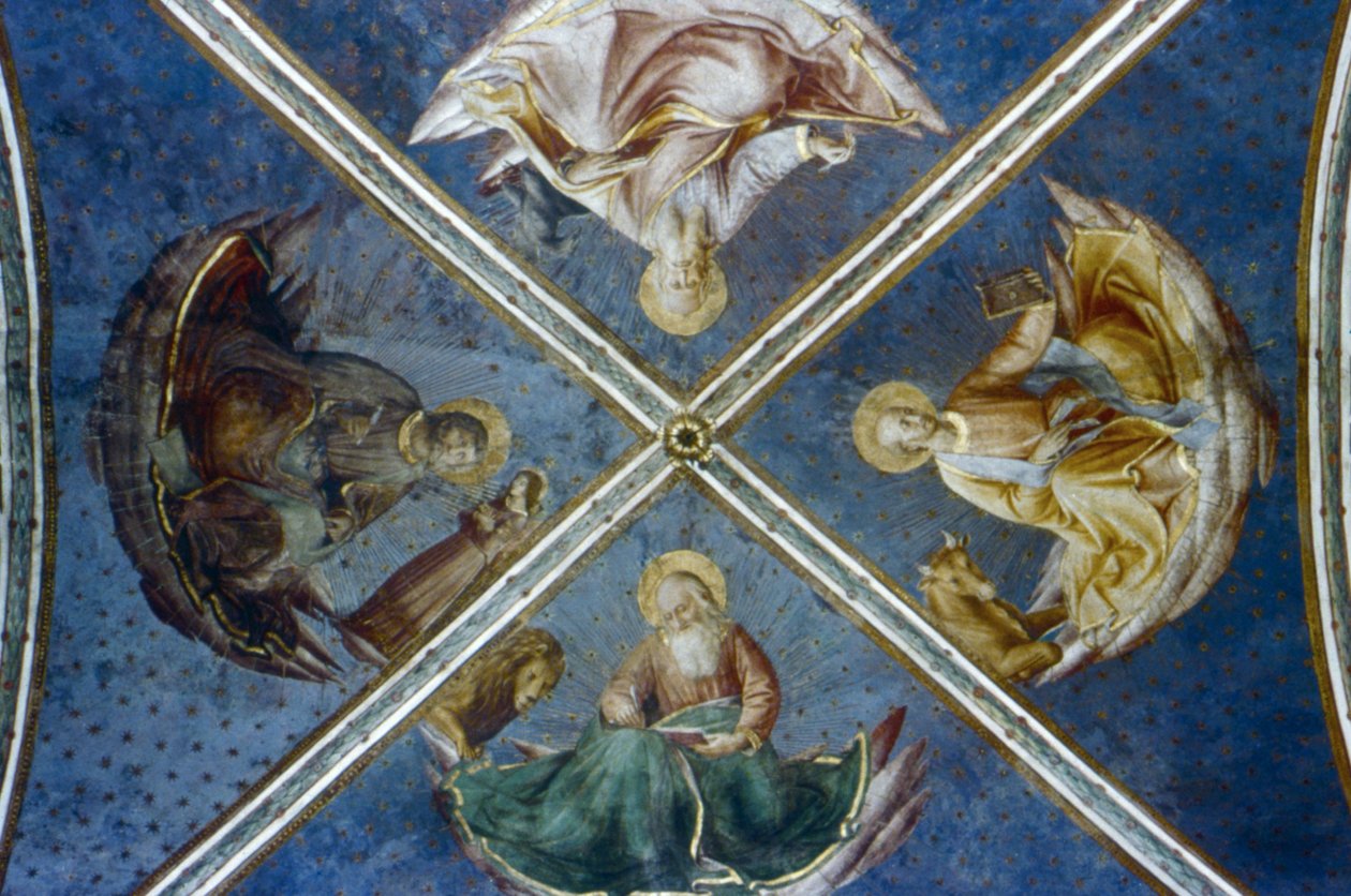 The vault (fresco) 作者 弗拉·安杰利科