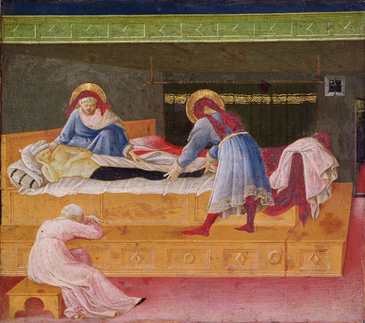 Saints Cosmas and Damian Healing Justin，1445年 作者 弗拉·安杰利科