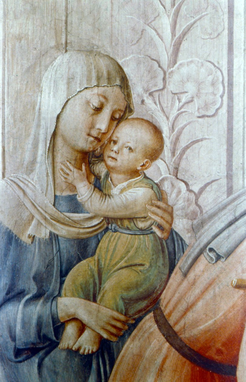 15世纪中叶，圣劳伦斯（St Laurence）为穷人提供救济 作者 弗拉·安杰利科