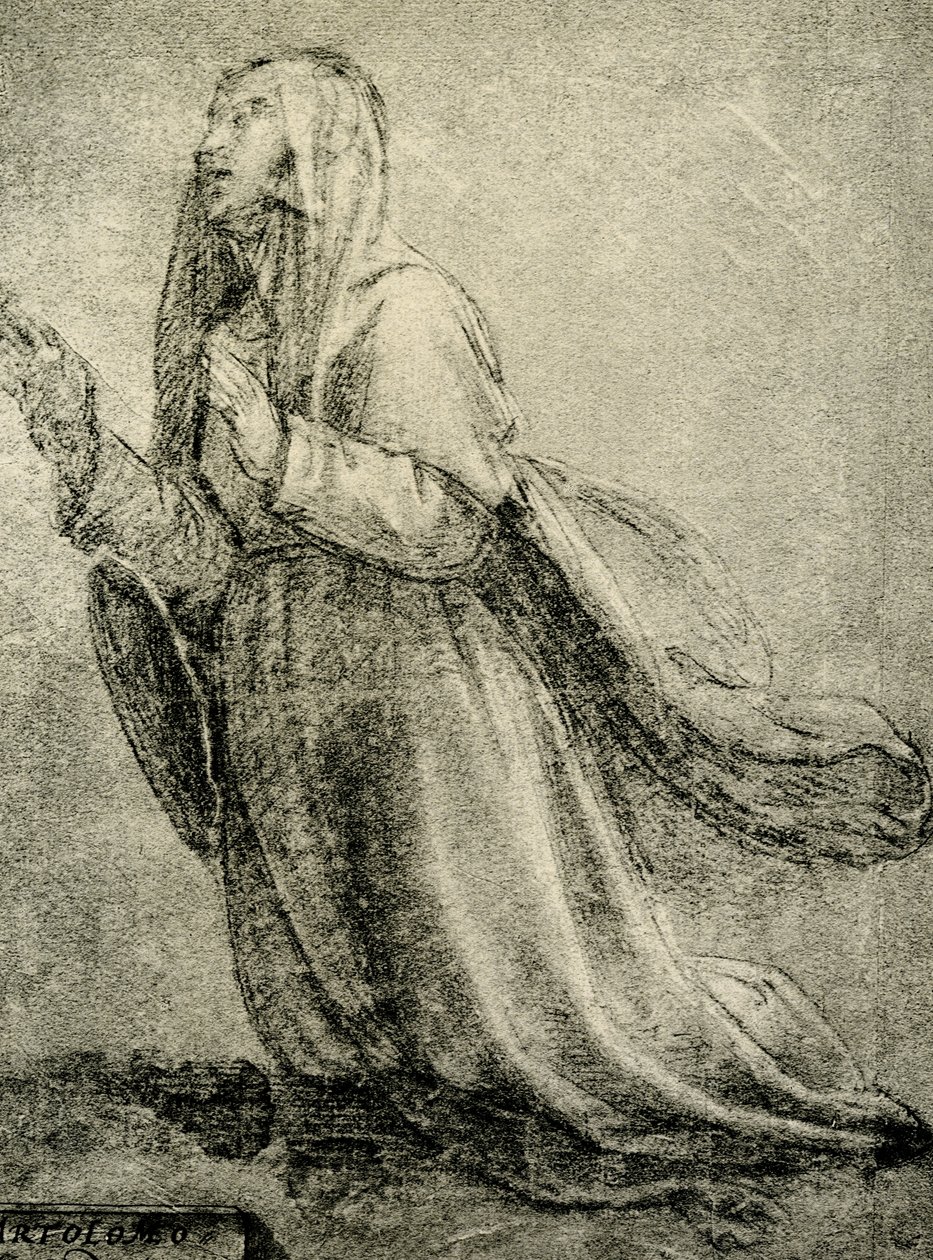 锡耶纳圣凯瑟琳研究 作者 巴托洛梅欧（Fra Bartolomeo）